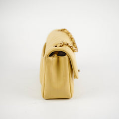 Chanel Mini Rectangular Chevron Yellow