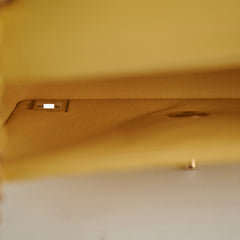 Chanel Mini Rectangular Chevron Yellow