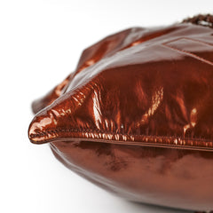 Deal of The Week  - Chanel Large Metallic Patent Tote Bronze 12 Series
