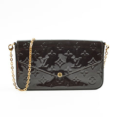 Louis Vuitton Felicie Pochette Vernis Amarante