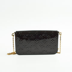 Louis Vuitton Felicie Pochette Vernis Amarante