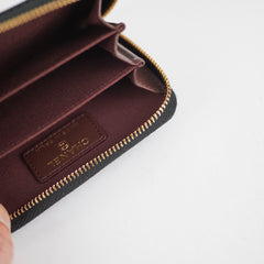 Chanel Zip Cardholder Black Caviar