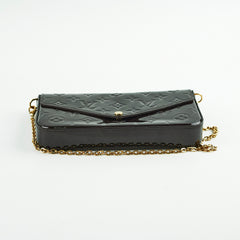 Louis Vuitton Felicie Pochette Vernis Amarante