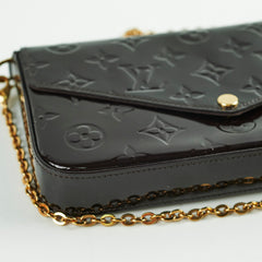 Louis Vuitton Felicie Pochette Vernis Amarante