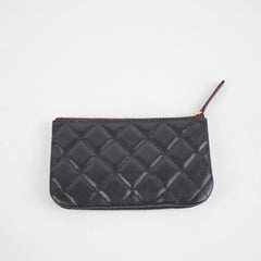 Chanel Mini O Case Black Caviar