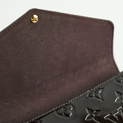Louis Vuitton Felicie Pochette Vernis Amarante