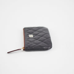 Chanel Mini O Case Black Caviar