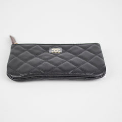 Chanel Mini O Case Black Caviar