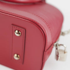 Louis Vuitton Epi Alma BB Red