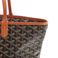 Goyard Artois PM Tote Black/Tan