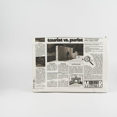 Louis Vuitton X Virgil Abloh AW21 Newspaper Clutch