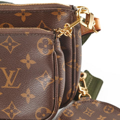 Louis Vuitton Multi Pochette Khaki Monogram