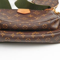 Louis Vuitton Multi Pochette Khaki Monogram