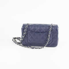 Chanel Mini Rectangular Navy Caviar