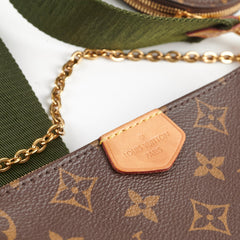 Louis Vuitton Multi Pochette Khaki Monogram