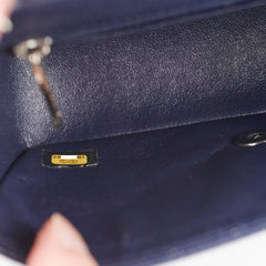 Chanel Mini Rectangular Navy Caviar