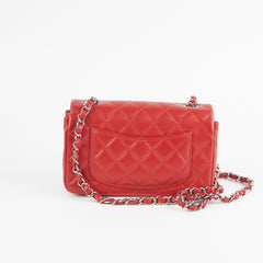 Chanel Mini Rectangular Red Caviar