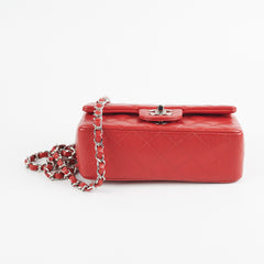 Chanel Mini Rectangular Red Caviar