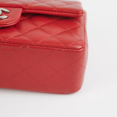Chanel Mini Rectangular Red Caviar