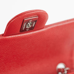 Chanel Mini Rectangular Red Caviar