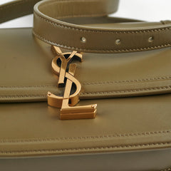 Saint Laurent Solferino Small Satchel Crossbody Olive Khaki