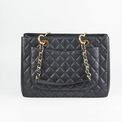 Chanel GST Grand Shopping Tote Caviar Black