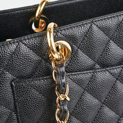 Chanel GST Grand Shopping Tote Caviar Black