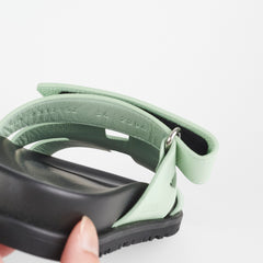 Hermes Chypre Vert Jade Sandals Size 34