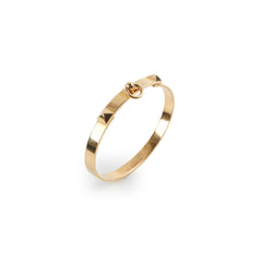Hermes Collier De Chien 18k Yellow Gold Bracelet (Size SH)