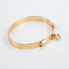 Hermes Collier De Chien 18k Yellow Gold Bracelet (Size SH)