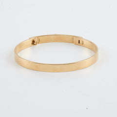 Hermes Collier De Chien 18k Yellow Gold Bracelet (Size SH)