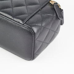 Chanel Vanity Caviar Black Crossbody