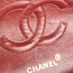 Chanel Vintage Classic Flap Medium Black Lambskin