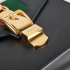 Gucci Sylvie Black Top Handle