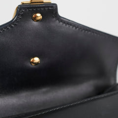 Gucci Sylvie Black Top Handle