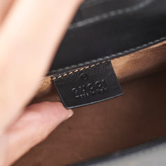 Gucci Sylvie Black Top Handle