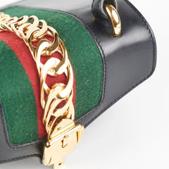 Gucci Sylvie Black Top Handle