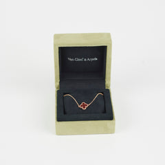 Van Cleef & Arpels VCA Sweet Carnelian Bracelet  2023