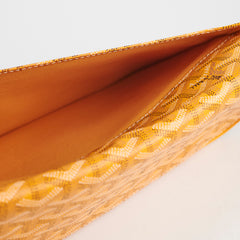Goyard Sainte-Marie MM Clutch Yellow