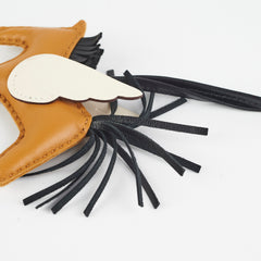Hermes Rodeo Pegase Charm Sesame/Nata/Noir