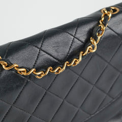 Chanel Diana Lambskin Black Medium