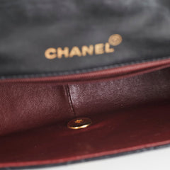 Chanel Diana Lambskin Black Medium