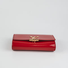 Louis Vuitton Vernis Red Patent Crossbody Bag