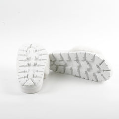 Prada Fur Slides White