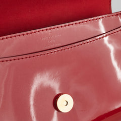 Louis Vuitton Vernis Red Patent Crossbody Bag
