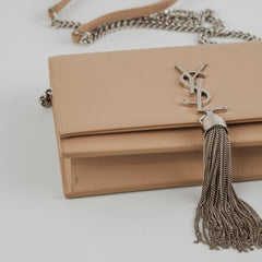 Saint Laurent Kate Tassel Beige Small