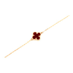 Van Cleef & Arpels VCA Sweet Carnelian Bracelet 2019