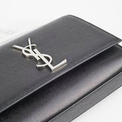 Saint Laurent Small Kate Chain Black