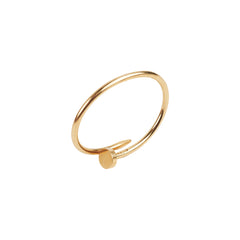 Cartier Just Eun Clou JUC Size 16 Yellow Gold Bracelet