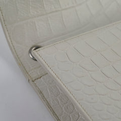 Saint Laurent Medium Kate Tassel Light Grey